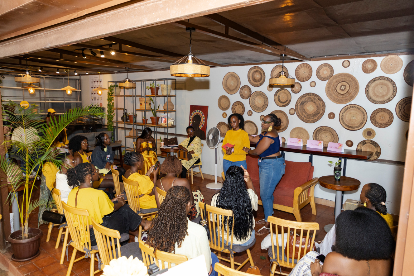 Suki wellness talk hosted in a community space