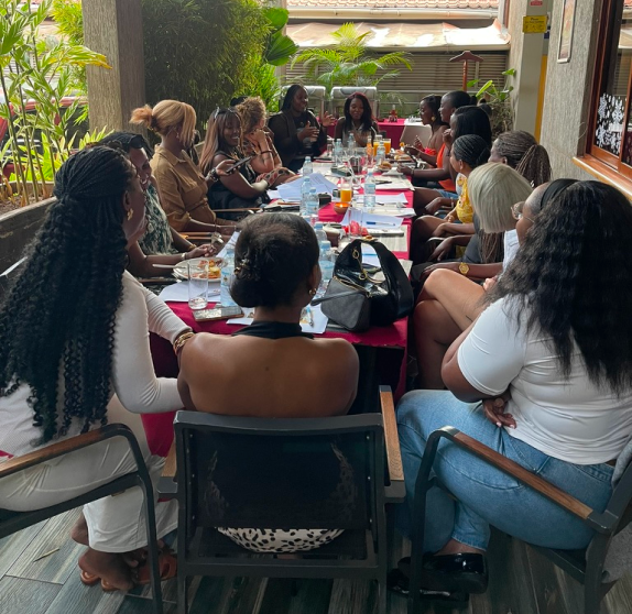 Suki community gathered around the table
